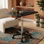 Viyogo Masuta portabila cu inaltime ajustabila 60 - 80 cm, piston pneumatic, blat MDF 60 x 40 cm, negru Suport laptop