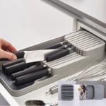 Viyogo Organizator / suport pentru cutite, 2 nivele pentru 18 cutite, Gri