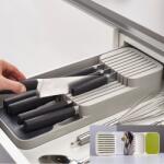 Viyogo Organizator / suport pentru cutite, 2 nivele pentru 18 cutite, Alb