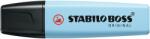 STABILO Szövegkiemelő 2-5mm, vágott hegyű, STABILO Boss original Pastel jeges kék (70/112)