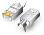 UGREEN MUFA RJ-45 Ugreen, "NW123" pt. cablu UTP, Cat6A/7, RJ-45 (T), shielded plastic, 10 buc, "70316" - 6957303873166 (70316)