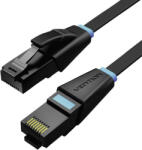 Vention Patch cord UTP Vention, Cat. 6, RJ-45 (T) la RJ-45 (T), 1.5m, AWG32, 1000Mbps, plat, negru, "IBJBG" (timbru verde 0.08 lei) - 6922794745933 (IBJBG)