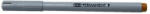  Alkoholos marker tűfilc 0, 5mm, F tender piros (9070049003) - azellato