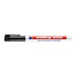 edding Alkoholos marker 1 mm, kerek hegyű, Edding 400 fekete (7580092001) - azellato