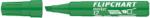 ICO Flipchart marker vízbázisú 1-4mm, vágott Artip 12 zöld (9580002005)