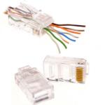Emtex Mufa RJ45 UTP cat. 6 passthrough (100 buc) - EMTEX "EMT-PR6-UTP (EMT-PR6-UTP)