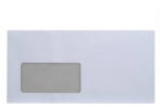 Bluering Boríték LA4 szilikonos bélésnyomott bal ablakos 35x90mm 110x220mm B20A20 Bluering® fehér (BORLA4SZILI359B) - azellato