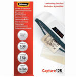 Fellowes Lamináló fólia, 65x95mm, 125 mikron, fényes, 100 db/doboz, Fellowes® (5306702) - azellato