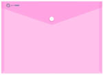 Bluering Irattartó tasak A4, PP patentos Bluering® transzparens pink (62023) - azellato
