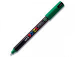 uni Dekormarker 0, 7-1mm, Uni, Posca PC-1MR zöld (2UPC1MRZ) - azellato