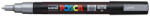 uni Dekormarker 1, 8-2, 5mm, Uni Posca PC-5M ezüst - azellato