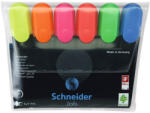 Schneider Szövegkiemelő készlet 1-5mm, Schneider Job 150. 6 klf. szín (15096)