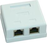 Emtex Priza FTP dubla EMTEX Cat5e EMT-FTP5E-2P-PT (EMT-FTP5E-2P-PT)