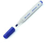 BLUERING Flipchart marker rostirón vizes vágott végű 1-4mm, Bluering® kék (JJ20572C) - azellato