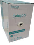 Spacer ROLA CABLU UTP SPACER Cat6, 305m, Cupru-Aluminu, Solid, AWG24, 0.51mm, 0.21mm2, "SPLC-UCAT6-CCA-305 (SPLC-UCAT6-CCA-305) - pcforge