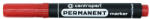 Centropen Alkoholos marker 2, 5mm, kerek hegyű, Centropen 8566, piros (A-585660104)