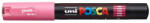 uni Dekormarker 0, 7-1mm, Uni Posca PC-1M rózsaszín (2UPC1MR)