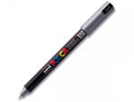 uni Dekormarker 0, 7-1mm, Uni Posca PC-1M ezüst (2UPC1ME) - azellato
