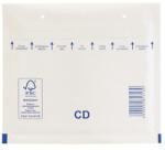 Bluering Légpárnás tasak CD szilikon külső méret 200x175mm, belső méret 180x165mm, Bluering® fehér (LEGPFHCD) - azellato