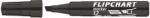 ICO Flipchart marker vízbázisú 1-4mm, vágott Artip 12 fekete (9580002007) - azellato