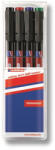 edding Alkoholos marker készlet 0, 6mm, 141F OHP Edding 4 klf. szín (7070041000) - azellato