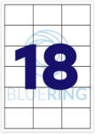  Etikett címke, 63, 5x46, 6mm, 100 lap, 18 címke/lap (11468) - azellato