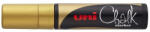 uni Krétamarker folyékony 15mm, Uni-Posca PWE-17K arany (2UPWE17KA) - azellato