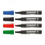 ICO Alkoholos marker 1-4mm, vágott Ico 12 fekete (9580008007)
