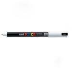 uni Dekormarker 0, 7mm, Uni Posca PC-1MR fehér (2UPC1MRFEH) - azellato