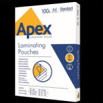 Apex Lamináló fólia A4, 100 mic. 100 db/doboz, Apex Standard (6003301) - azellato