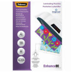 Fellowes Lamináló fólia, A3, 80 mikron, fényes, 100 db/doboz, Fellowes® (5306207) - azellato