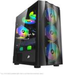 Custom Desktop PC Custom Prebuilt intel Tower, Intel 14400F (10 C / 16 T, 1.8 GHz - 4.7 GHz, 20 MB cache, 65 W), 32 GB DDR4, 1 TB SSD, Fara unitate optica, Nvidia GeForce RTX 5060 8 GB, 550 W, Fara sistem de