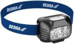Dedra akkumulátoros fejlámpa piros / fehér 650 lm 3.7 V 1800 mAh (L1014) - albaszerszam