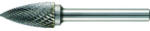 Alpen turbómaró 3x12 mm / 3 mm ívelt, hegyes (A37412)