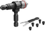 Fortum popszegecs adapter készlet fúrógéphez 2, 4-3, 2-4, 0-4, 8-6, 0-6, 4 mm (4770663) - albaszerszam