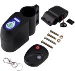 SpectrumPoint Alarma pentru bicicleta SpectrumPoint®, telecomanda, senzor de miscare, ABS, 105dB, negru (SP-20)