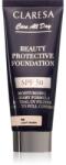 Claresa Care All Day Beauty Protective Foundation machiaj de protectie SPF 50 culoare 1W Light Warm 30 ml
