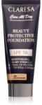 Claresa Care All Day Beauty Protective Foundation machiaj de protectie SPF 50 culoare 2W Medium Warm 30 ml