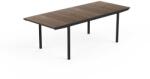 Keter Porto 160-240 kihúzható kerti asztal, walnut / grafit (270950)