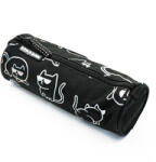 Starpak Penar neechipat Starpak Kitty Holo, 1 fermoar, negru, cilindric, 527240 (P4368) Penar