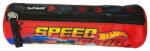 St. Majewski Penar neechipat St. Majewski Hot Wheels, 1 fermoar, negru cu rosu, cilindric (P4636) Penar