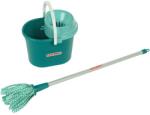Klein Set de curatenie pentru copii Theo Klein, 3 piese, cu mop si galeata, 56 cm (6558)