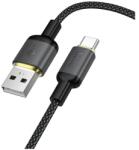 hoco. USB 2.0 Type C Töltő/adat Fekete 1m X128 (X128)