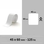 Niimbot R 45x60mm 125 db, fehér - B21, B21S, B3, B1S kompatibilis (1EA01195501)