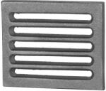 Poolx Grătar, 18 × 13 × 1, 5 cm, gri închis, fontă, rezistent la căldură și zgârieturi, pentru sobe, cuptoare cu lemne, șeminee și cuptoare