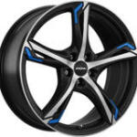 RONAL R62 BLUE Tompa fekete Polírozott 5/114, 3 17x7, 5 ET50 82