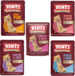 RINTI 10x100g RINTI Gold nedves kutyatáp - Vegyes csomag (5 fajta)