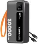 OBAL:ME CablePulse Powerbanka 30000mAh 22, 5W - Fekete