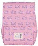 MILAN Geanta izoterma pentru alimente MILAN 460 (3, 5 L) + 2x cutie rotunda - roz