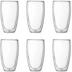 Bodum set de pahare din sticlă borosilicată Pavina 0, 45 l 99KK-SLUZW4_TSP (4560..10..12) Pahar